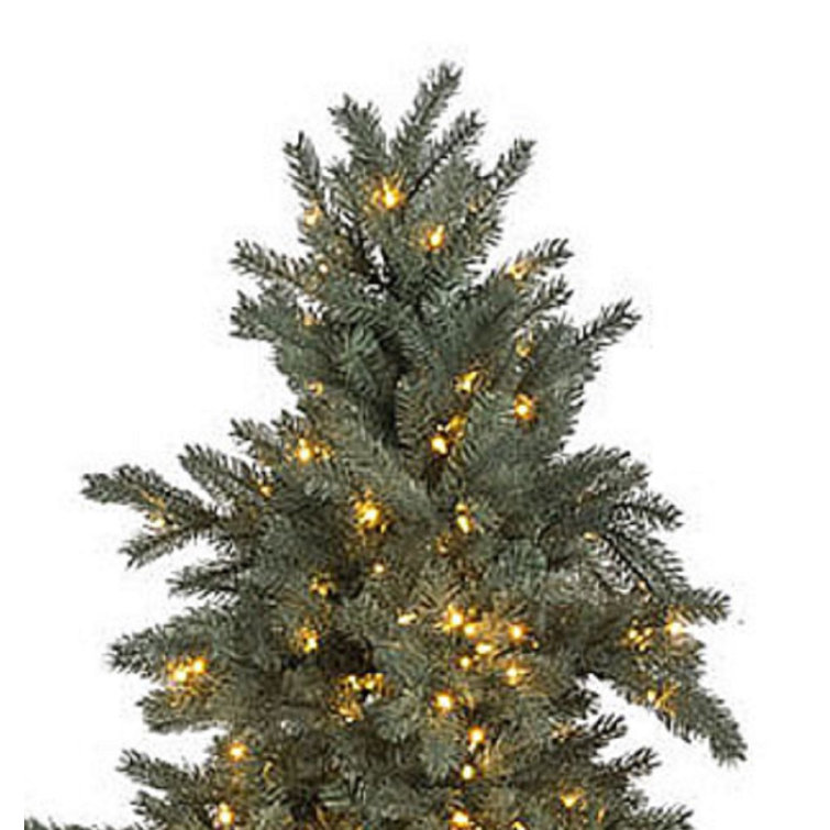 Oncor Artificial Spruce Christmas Tree with Lights Perigold